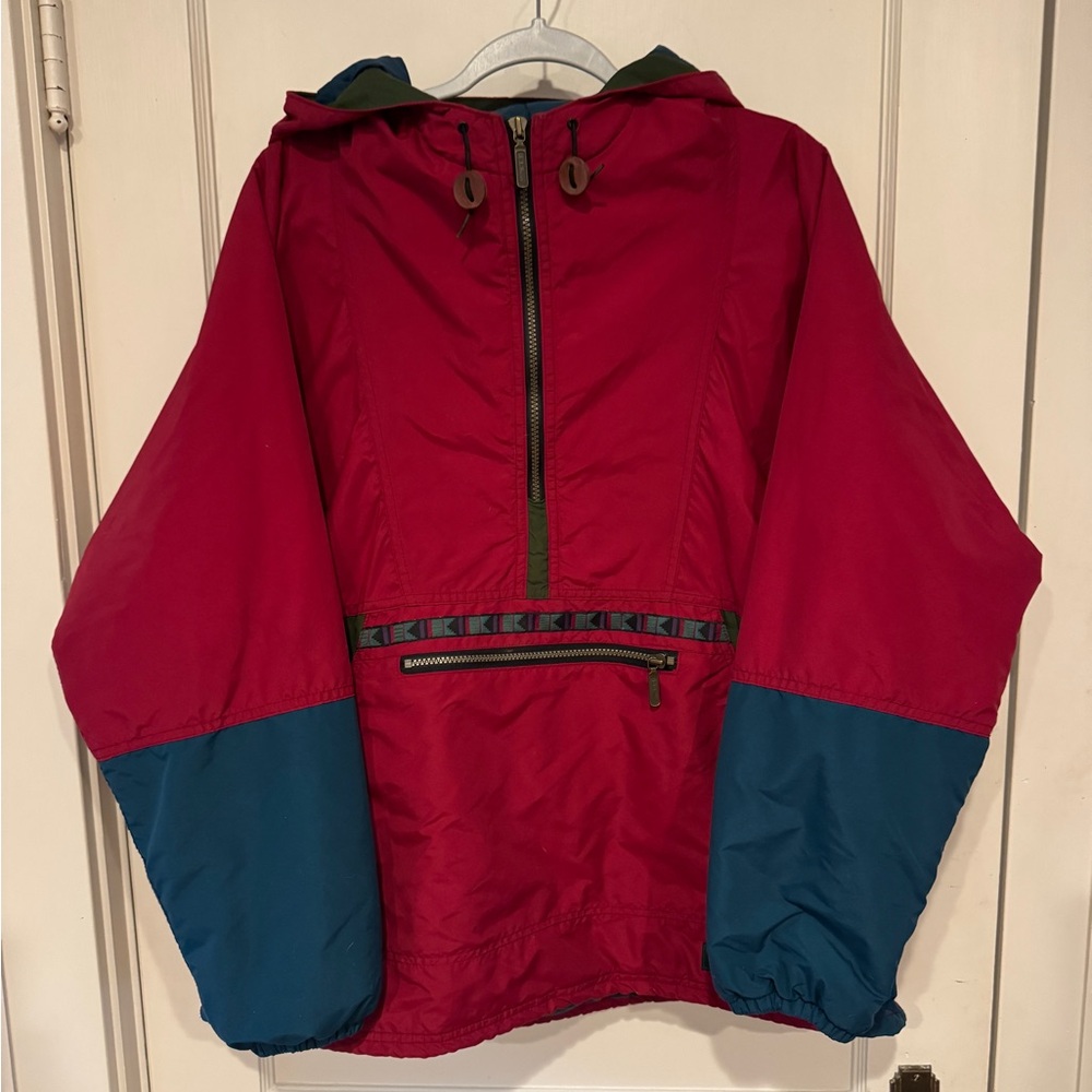 L.L. Bean Red and Blue Jacket
